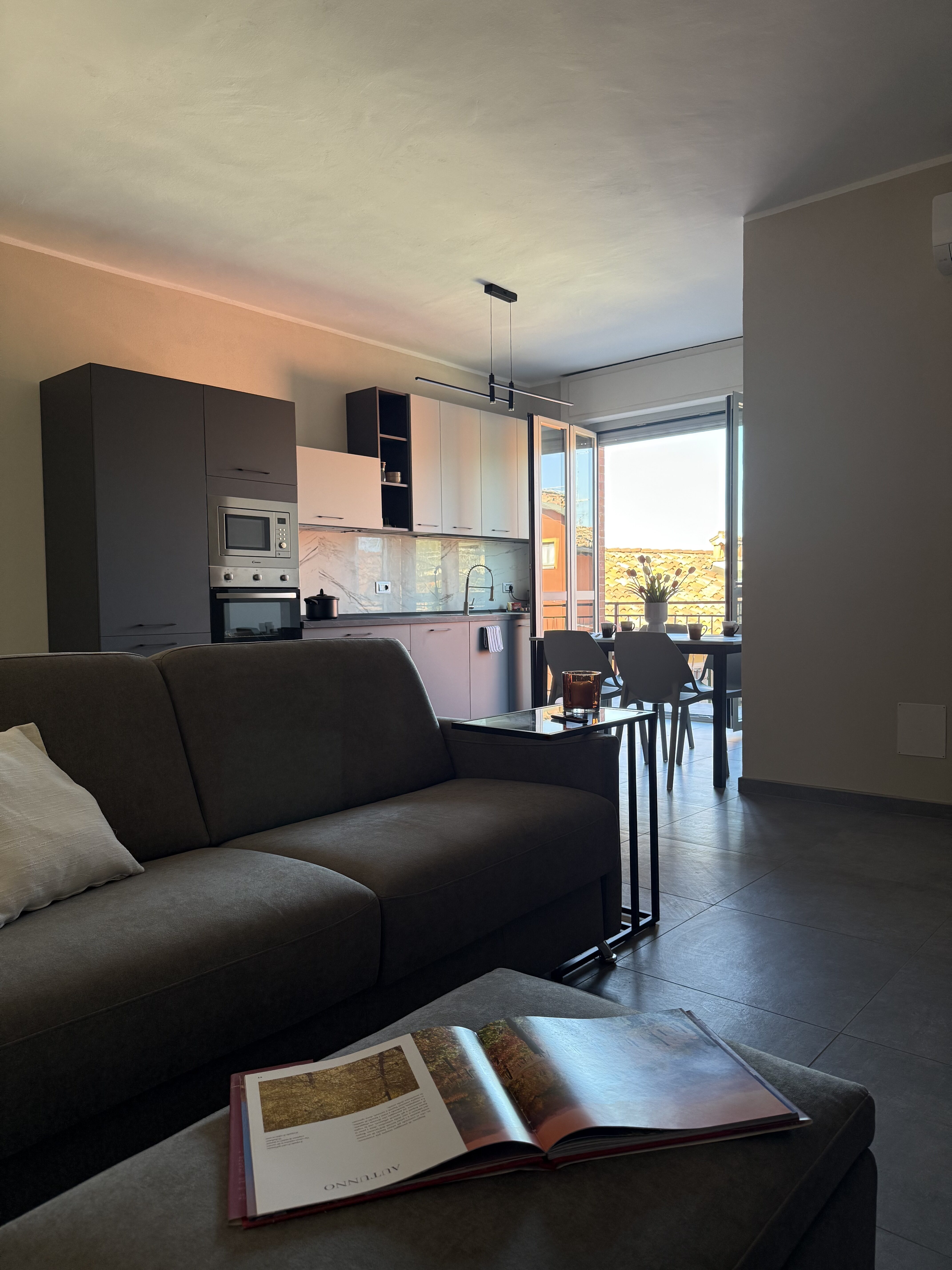 Living room at Dimora Canonica